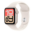 Apple Watch SE 3 (GPS) 44mm Starlight Aluminum Case with Starlight Sport Band M/L