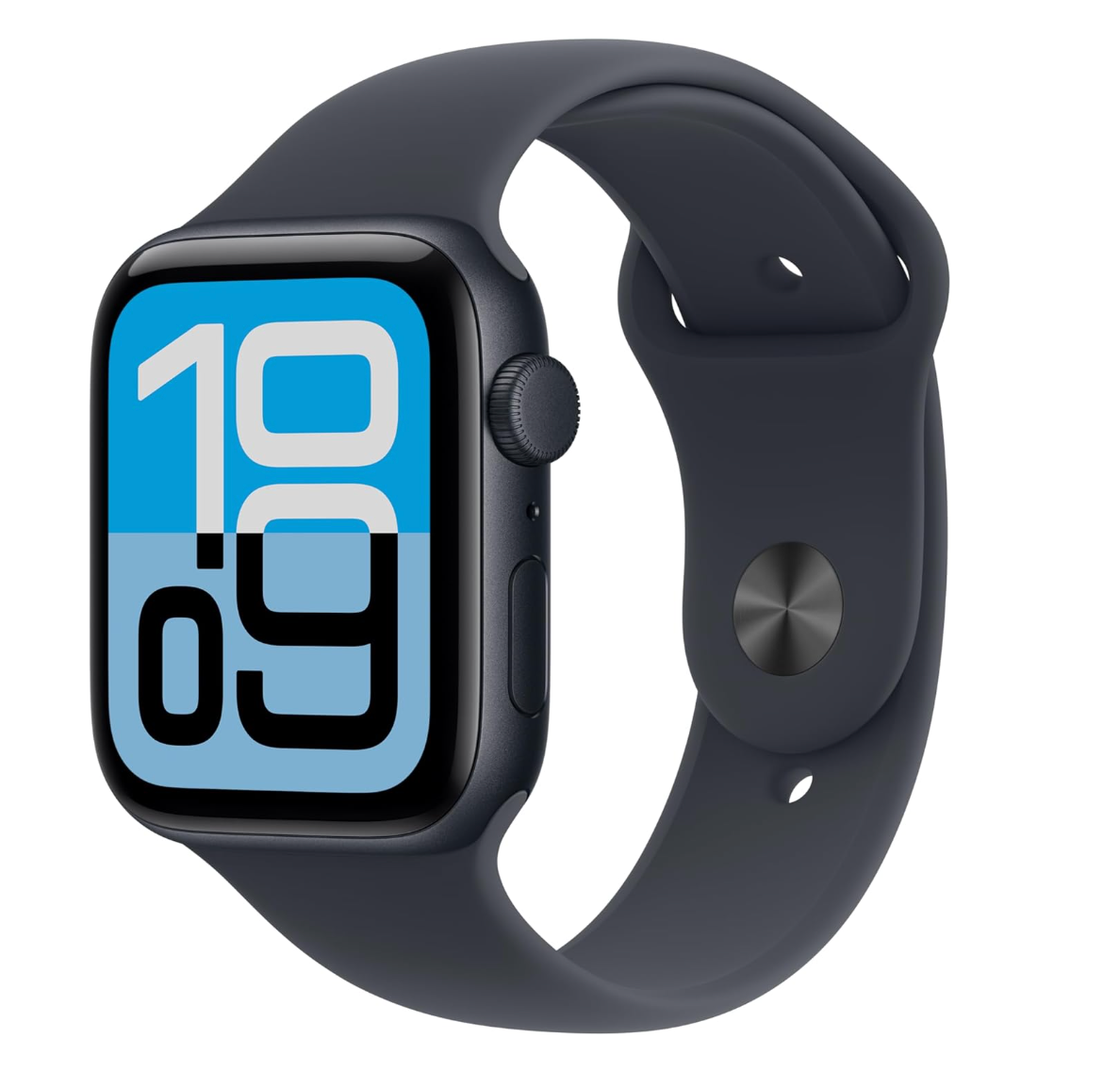 Apple Watch SE 3 (GPS) 44mm Midnight Aluminum Case with Midnight Sport Band M/L