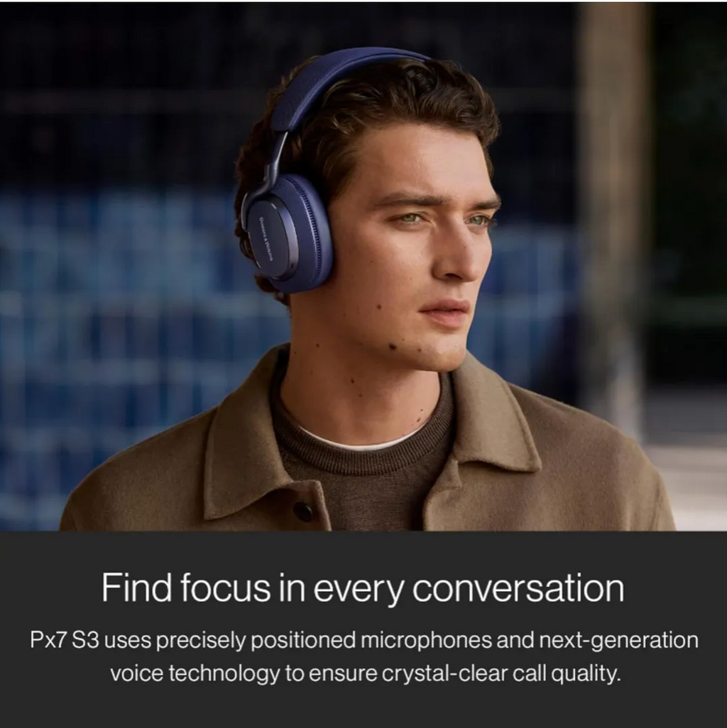 Bowers & Wilkins PX7 S3 - Canvas White/Anthracite Black