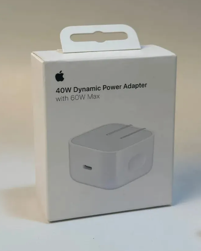 Apple 40W Dynamic Power Adapter with 60W Max