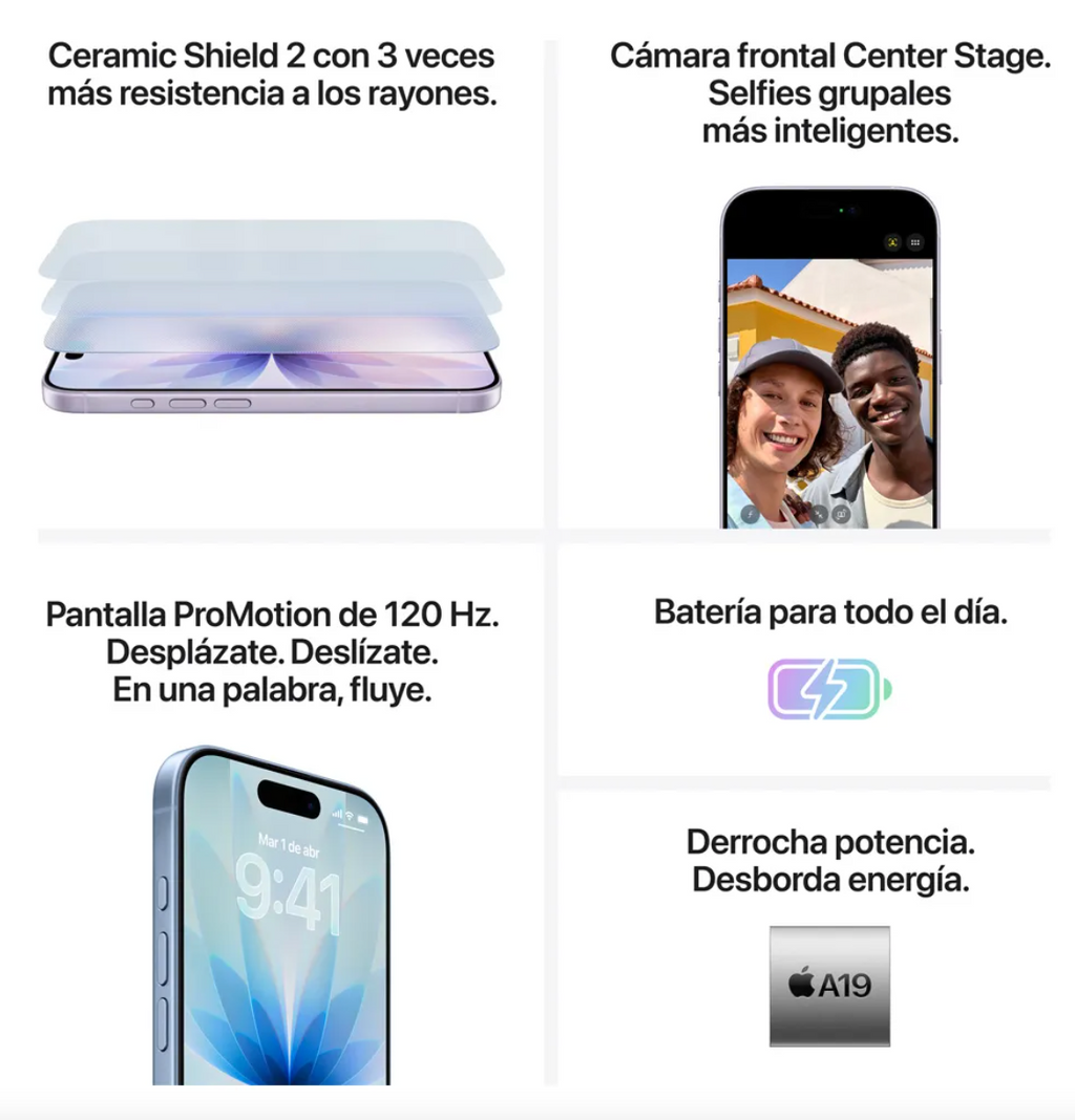 iPhone 17 256GB Black/Blue/Sage Green/Lavender