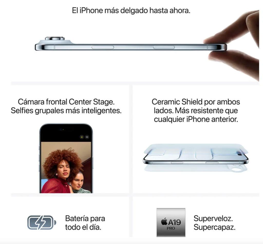 iPhone Air 256GB White/Gold