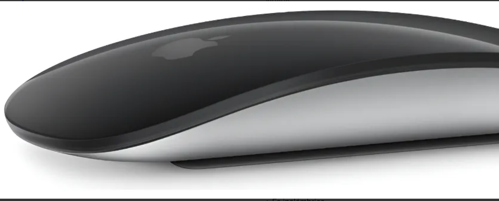 Apple Magic Mouse USB-C (Black) MXK63AM/A