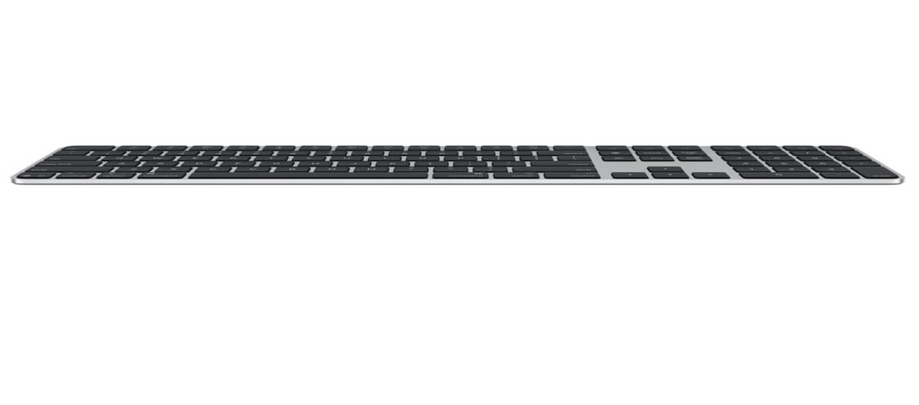 APPLE Teclado mágico con Touch ID y teclado numérico MXK83LL/A - Inglés - Teclas negras